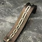 18k gouden armband witgoud massief, Ophalen of Verzenden, Nieuw, Goud