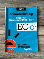 ExamenOverzicht - Samenvatting Examenstof Economie HAVO, Economie, HAVO, Ophalen of Verzenden, ExamenOverzicht