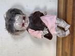 A893. Unieke Horror-Doll, enge pop, baby met geniette ogen