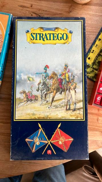 Vintage Stratego. Blauwe doos Jumbo. Sinterklaas Kerst beschikbaar voor biedingen