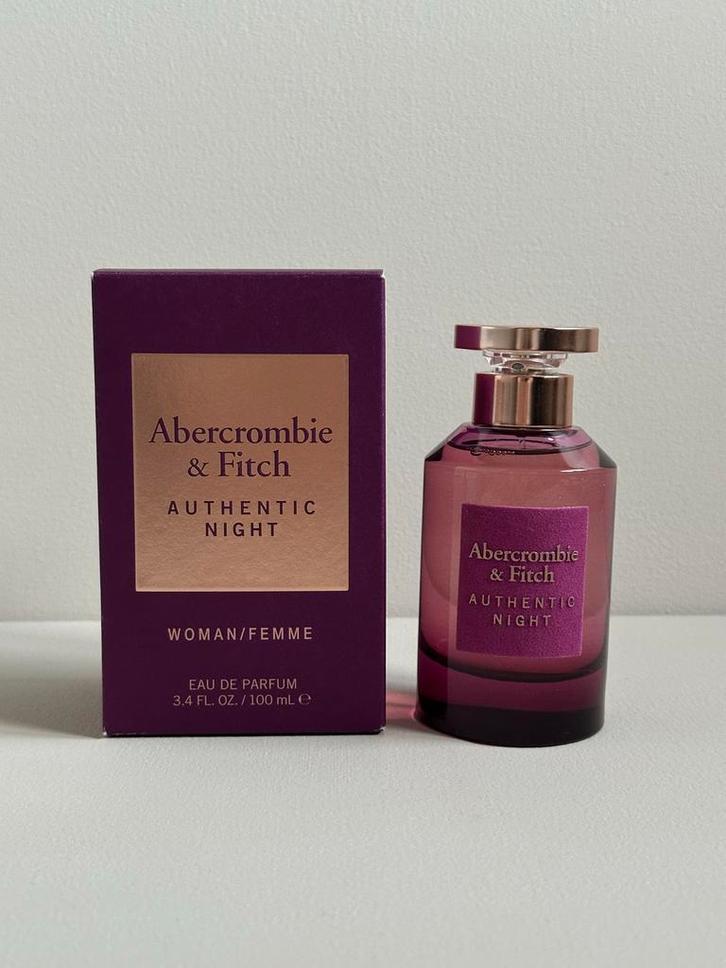Abercrombie & Fitch Authentic Night eau de parfum NIEUWSTAAT, Sieraden, Tassen en Uiterlijk, Uiterlijk | Parfum, Nieuw, Verzenden