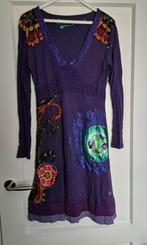 Desigual Jurk - Maat XL - Paars, Kleding | Dames, Paars, Maat 42/44 (L), Ophalen of Verzenden, Zo goed als nieuw