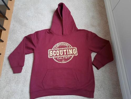 Scouting hoodie sweater trui capuchon scout xl 12 13 jaar, Verzamelen, Scouting, Zo goed als nieuw, Kleding, Ophalen of Verzenden