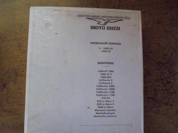 Moto Guzzi werkplaatshandboek beschikbaar voor biedingen