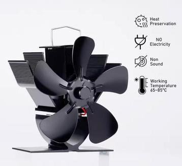 Kachel Ventilator - 5 BladsHaardventilator beschikbaar voor biedingen