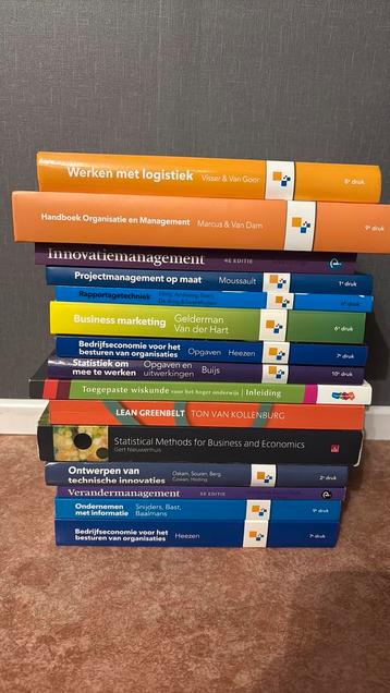 Hbo technische bedrijfskunde boeken beschikbaar voor biedingen