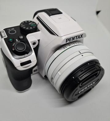 Pentax K-S2 wit met zwart beschikbaar voor biedingen