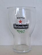 Heineken Bierglas Kleintje logo 2, Heineken, Glas of Glazen, Gebruikt, Ophalen of Verzenden