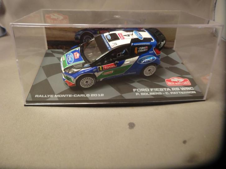 Altaya/Ixo Ford Fiesta RS WRC Rallye Monte Carlo 2012 1:43, Hobby en Vrije tijd, Modelauto's | 1:43, Nieuw, Auto, Overige merken