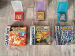 Pokemon Red, Gold en Crystal (allen CIB) + Pokemon Snap N64, Avontuur en Actie, 1 speler, Ophalen of Verzenden, Zo goed als nieuw