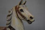 Antiek carrousel paard Firma Haine, Antiek en Kunst, Antiek | Speelgoed, Ophalen