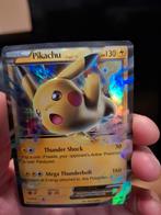 Pikachu EX Pokémonkaart, Ophalen of Verzenden, Gebruikt, Losse kaart, Foil