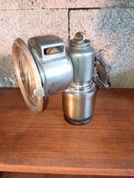 Carbid fiets koplamp, Ophalen of Verzenden