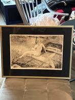 ‘Op het water’ Harry zomer 1ste Druk, Antiek en Kunst, Kunst | Etsen en Gravures, Ophalen of Verzenden