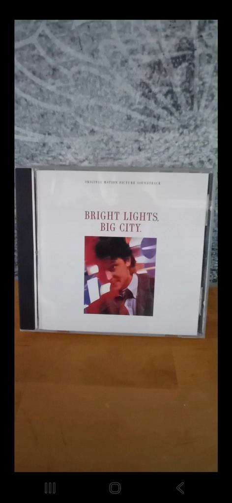 Soundtrack CD Bright Lights Big City 1988 USA persing, Cd's en Dvd's, Cd's | Filmmuziek en Soundtracks, Zo goed als nieuw, Ophalen of Verzenden