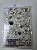 Nieuwe stempel over de liefde, Ophalen of Verzenden, Nieuw, Clearstamp