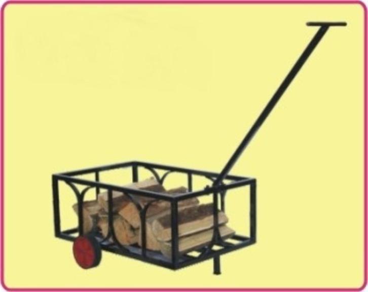 Houtwagen voor openhaard, houtkar, Tuin en Terras, Haardhout, Minder dan 3 m³, Ophalen of Verzenden