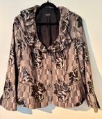 chique blazertje als nieuw Basler mt 44-46 design print stof, Zwart, Ophalen of Verzenden, Zo goed als nieuw, Jasje