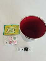 Amstel Dobbelcup met Dobbelstenen en uitleg, Een of twee spelers, Ophalen of Verzenden, Gebruikt, Amstel