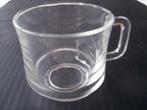 5x THEEGLAS blank Glas 0,22½ L. Duralex Theekop Koffiekoppen, Glas, Gebruikt, Ophalen of Verzenden
