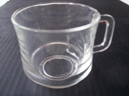 5x THEEGLAS blank Glas 0,22½ L. Duralex Theekop Koffiekoppen, Huis en Inrichting, Keuken | Servies, Gebruikt, Glas, Ophalen of Verzenden