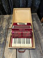 Oude accordeon in koffer, Muziek en Instrumenten, Accordeons, Gebruikt, Ophalen of Verzenden
