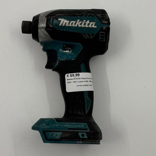 Makita DTD153 Slagschroevendraaier 2022 | 18V | Losse body |, Doe-het-zelf en Verbouw, Gereedschap | Boormachines, Zo goed als nieuw