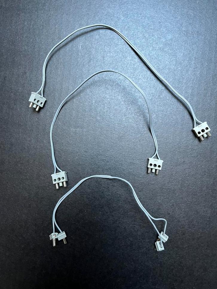 Lego 12v 12 volt 3 x snoer circa 20 cm treinserie jaren 80, Kinderen en Baby's, Speelgoed | Duplo en Lego, Gebruikt, Ophalen of Verzenden