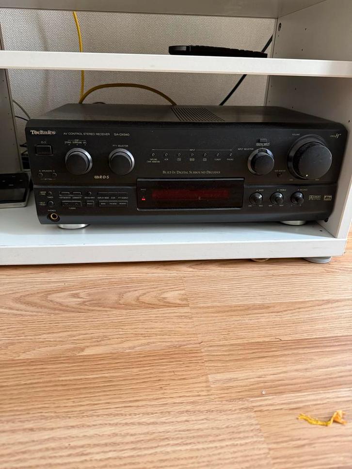 Technics AV Control Stereo Receiver SA-DX940, Audio, Tv en Foto, Versterkers en Receivers, Gebruikt, Stereo, Overige merken, Ophalen