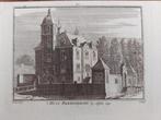 270 / 't Huis Berendrecht bij Alphen - Alfen, Antiek en Kunst, Kunst | Etsen en Gravures, Ophalen of Verzenden