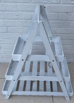 Etagere wit, H70 cm, hout, Huis en Inrichting, Woonaccessoires | Etagères, Ophalen, Gebruikt