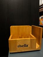 Rivella houten menukaarthouder / tafel display 24stuks, Ophalen, Zo goed als nieuw, Reclamebord
