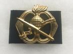 Baretembleem KCT, Verzamelen, Ophalen of Verzenden, Landmacht, Nederland, Embleem of Badge