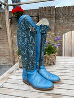 Derby rijlaarzen leer maat 35 kleur blauw, Ophalen of Verzenden, Zo goed als nieuw, Schoeisel, Kinderen