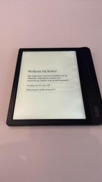 Kobo Libra H2O E reader | Met zwarte sleepcover, Computers en Software, E-readers, 8 GB, Kobo, Ophalen of Verzenden, Zo goed als nieuw