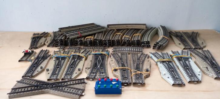 Märklin H0 M-rail, Hobby en Vrije tijd, Modeltreinen | H0, Gebruikt, Rails, Wisselstroom, Märklin, Ophalen of Verzenden