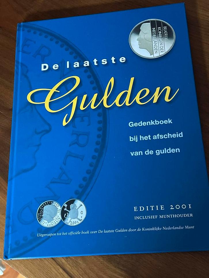 Boek:  M.J. Luites - De laatste gulden, Postzegels en Munten, Munten en Bankbiljetten | Toebehoren, Boek of Naslagwerk, Ophalen of Verzenden