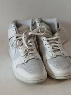 Halfhoge leren Nike sneakers mt 39, Wit, Nike, Ophalen of Verzenden, Sneakers of Gympen