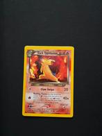 Dark typhlosion 10/105 Neo Destiny holo swirl, Hobby en Vrije tijd, Verzamelkaartspellen | Pokémon, Ophalen of Verzenden, Zo goed als nieuw