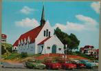 Oostduinkerke - Belgie - Kapel OLV ter duinen - oude autos, Ophalen of Verzenden, 1960 tot 1980, Gelopen, België en Luxemburg