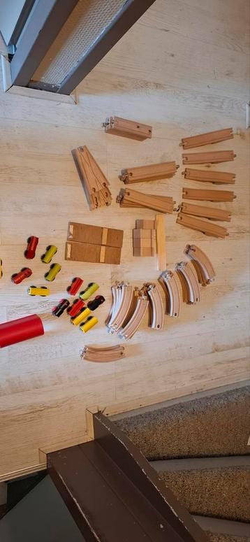 Houten Treinbaan Set beschikbaar voor biedingen