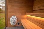 Luxe Buitensauna – Thermowood – Complete Wellness Unit, Ophalen of Verzenden, Nieuw, Complete sauna