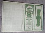 Oude New York Central Obligatie, Postzegels en Munten, Aandelen en Waardepapieren, Ophalen of Verzenden, Voor 1920, Obligatie of Lening