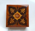 Vintage Sorrento ingelegd houten doosje: beschilderd, Antiek en Kunst, Ophalen of Verzenden