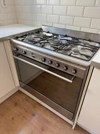 Smeg 5-pits gasfornuis en oven, Ophalen, 60 cm of meer, Zo goed als nieuw, Gas