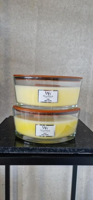 ️ WoodWick Ellipse Linen – 2 stuks – €22 p/st  beschikbaar voor biedingen