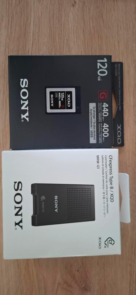 Nieuwste Sony XQD 120GB zeer snelle G series geheugenkaart, Audio, Tv en Foto, Fotografie | Geheugenkaarten, Nieuw, Ophalen of Verzenden