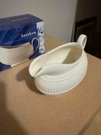 WEDGWOOD Witte Sauskom van Porselein, Ophalen of Verzenden, Overige stijlen, Porselein, Schaal of Schalen