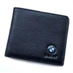 Audi Bmw Mercedes Benz Leren Portemonnee Bifold Echt Zwart, Verzenden, Nieuw, Zwart, Leer