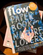 AANBIEDING! FLOW PAPER BOOK NATURE LOVERS €10, Ophalen of Verzenden, Nieuw, Album of Boek, Overige merken